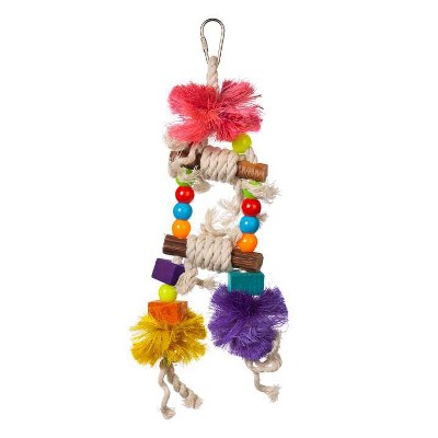 Prevue Pet Products Tropical Teasers Blue Hawaii Bird Toy, Multicolor