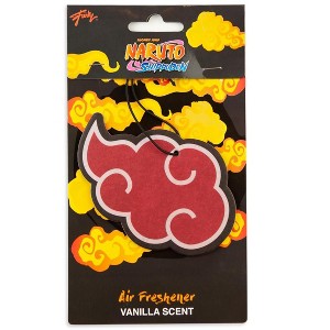Just Funky Naruto Akatsuki Red Rain Cloud Hanging Car Air Freshener | Vanilla Scented - 1 of 4