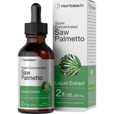 Horbaach Saw Palmetto Liquid Extract | 2 fl oz