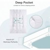 Extra Thick Mattress Topper, Cooling Cover with 8 - 21 Inch Deep Pocket, Overfilled Down Alternative Filling. - 2 of 4