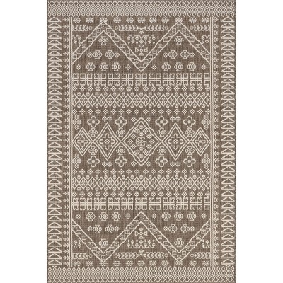 Nuloom Kandace Geometric 6x9 Indoor/outdoor Area Rug For Living Room ...