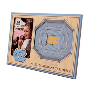 4" x 6" NCAA North Carolina Tar Heels 3D StadiumViews Picture Frame - 1 of 4