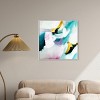 Art Remedy Still Violas II Blue Abstract Wall Art Framed - 2 of 4
