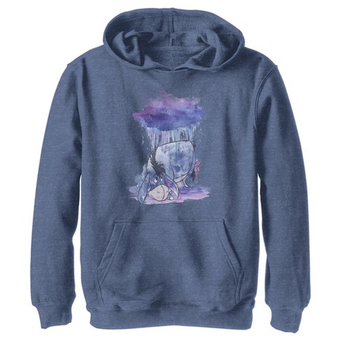 Boy s Winnie The Pooh Rainy Watercolor Eeyore Pull Over Hoodie