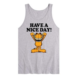 Men's - Garfield - Have A Nice Day Graphic Tank Top - 1 of 2