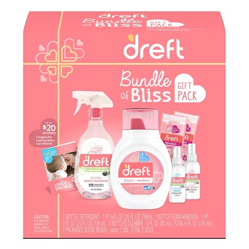 Dreft Bundle Of Bliss Laundry Detergent Gift Pack - 6ct : Target