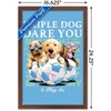 Trends International Jim Baldwin - Triple Dog Dare You Framed Wall Poster Prints - 3 of 4