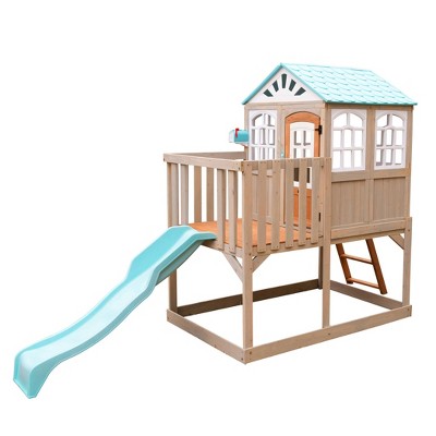 target playhouse with slide