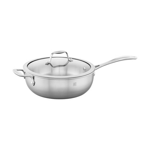 Zwilling Spirit 3-Ply 5-Qt Stainless Steel Saute Pan