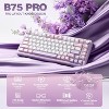 YUNZII B75 PRO Wireless Mechanical Keyboard,75% Layout with Knob,Hot Swap Gasket Custom Structure,Creamy Pre-lubed Switches - 2 of 4