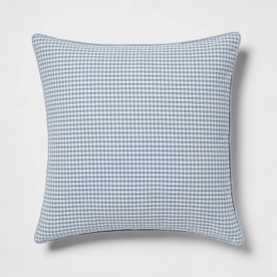 Woven Gingham Square Throw Pillow - Threshold™