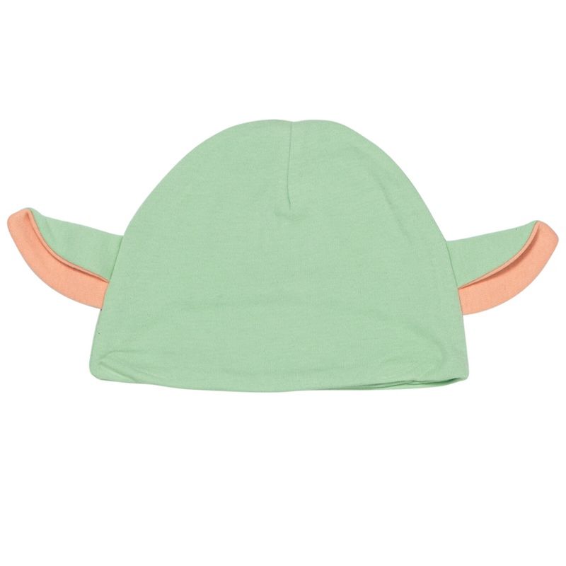 Star Wars Baby Yoda 3 Piece Set: T-Shirt Diaper Cover Hat -Test99, 4 of 7
