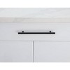Elegant Lighting Quinn 7-9/16Inch Center to Center Matte Black Bar Pull Multipack (set of 10) - 2 of 4