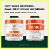 Genius Brand Genius Mushrooms—Immune, Focus & Energy Support—Lion’s Mane, Cordyceps, Reishi—Organic, Non-GMO—90 Veggie Capsules - 4 of 4