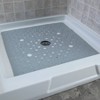 XL Non-Slip Square Shower Mat with Center Drain Hole - Slipx Solutions - image 2 of 4