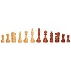 WE Games Staunton Wooden Weighted Chess Pieces, 3.75 in. King - 3 of 3