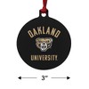 Oakland Golden Grizzlies Aluminum Holiday Christmas Tree Ornament - 3 of 4