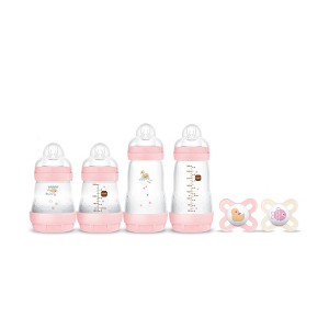 MAM Baby 0+ Months Bottles and Pacifiers Gift Set 6pc - 1 of 4