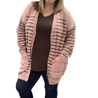 Women's Oversized Pocket Cardigan - White Birch