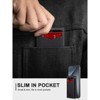 Generic Wallet for Men Slim Leather Wallets RFID Blocking Thin Card Holder Wallet - 3 of 4