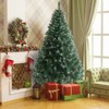 6FT Iron Leg White PVC 812 Branches Christmas Tree - 4 of 4