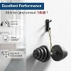 LunaLulinlk Door Hook, Extra Sticky 10LB Max, Black Self-Adhesive Wall Hanger for Towel, Coat, Purse, Bathroom & Kitchen - 2 of 4