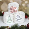 Pavilion Gift Company - Let it Snow - 5" x 6" Door Stopper - Door Stops - 3 of 4
