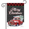 Briarwood Lane Garden Flag 12x18 For Outdoor Merry Christmas Pickup For Christmas Garden Flag Flags For Outside - 2 of 4