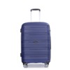 Wooakway Hardshell Suitcase Spinner Wheels PP Luggage Sets Lightweight Durable Suitcase with TSA Lock,3-Piece Set - 2 of 4