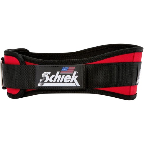 Schiek Sports Model 2004 Nylon 4 3/4 Weight Lifting Belt - Large - Red :  Target