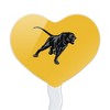 Prairie View A&M Secondary Logo Heart Love Cupcake Picks Toppers Decoration Set of 6 - 2 of 4