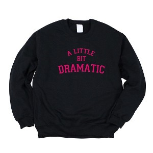 Simply Sage Market Women's Graphic Sweatshirt Little Bit Dramatic Arch - 1 of 3