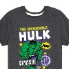 Boys' - Marvel - Hulk Sticker Collage Short Sleeve Graphic T-Shirt - 2 of 4