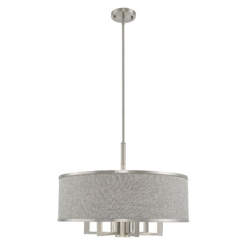 Livex Lighting Park Ridge 6 - Light Chandelier in  Brushed Nickel - image 1 of 4