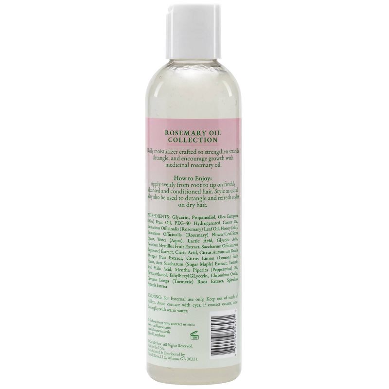 Camille Rose Rosemary Strengthening Leave In Conditioner - 8 fl oz, 3 of 6