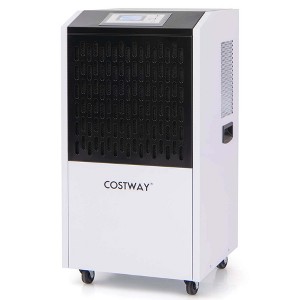Costway 250-Pint Commercial Dehumidifier with Drain Hose 8,500 Sq. ft Coverage Area - 1 of 4