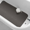 Home Mart Goods Dark Grey Non-Slip Foam Bathtub Shower Mat With Suction Cups - 2 of 4