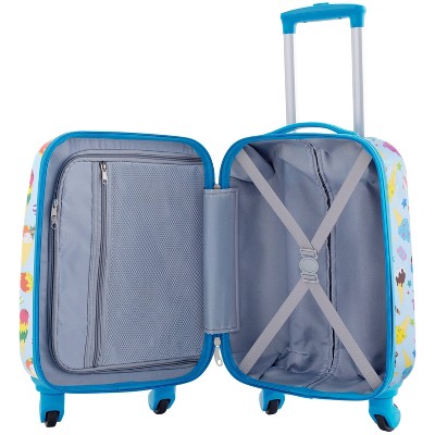 Kids' Ice Cream Print 5-Piece Hard Shell Spinner Luggage Set