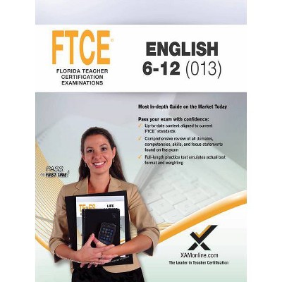 2017 FTCE English 6-12 - by  Sharon A Wynne (Paperback)
