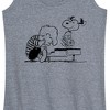 Women's - Peanuts - Schroeder Snoopy Graphic Racerback Tank - 2 of 4