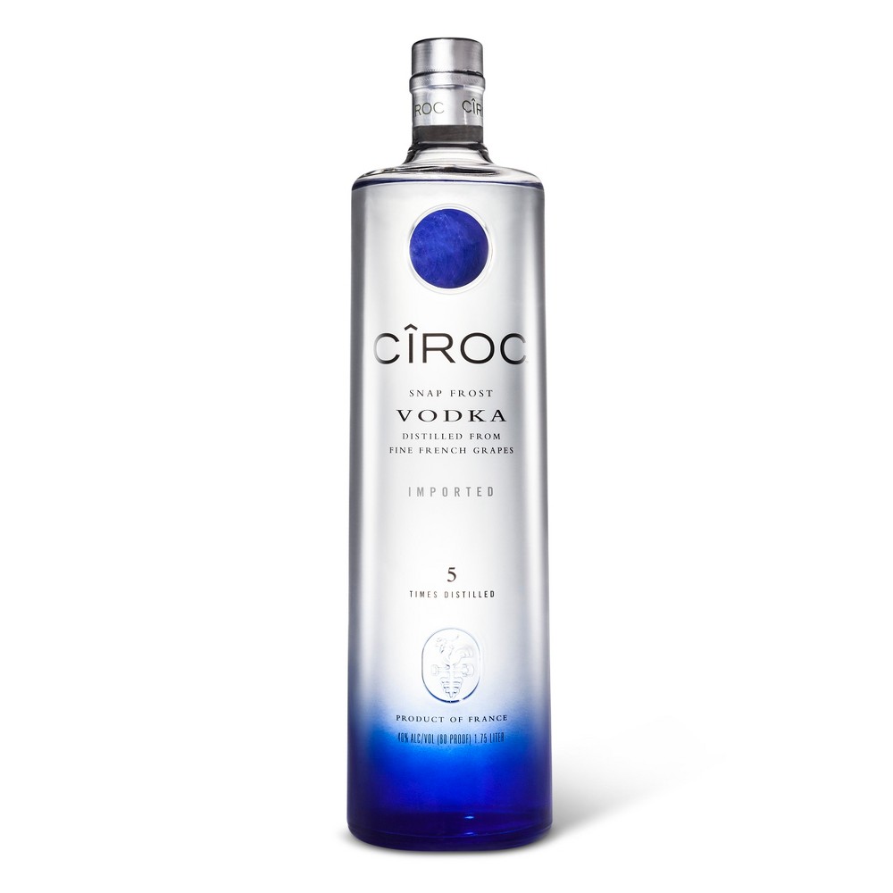 UPC 088076162648 CIROC UltraPremium Vodka, 1.75 L (80 Proof)