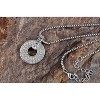 Anna-Kaci Women's Crystal Teardrop Pendant Necklace, Sparkling and Elegant Design with Adjustable Chain for Special Occasions - Apple - 3 of 4