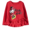 Disney Minnie Mouse Mickey Mouse T-Shirt and Leggings Outfit Set Infant to Big Kid - 2 of 4
