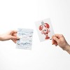 Ahoy Holiday, Lobstah Santa, Nautical Sweater Winter/Holiday/Christmas Greeting Card Pack Sets (3 ct, Assorted) by Ramus & Co - 2 of 4