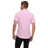 Canada Weather Gear Men’s Short Sleeve Button-Up Shirt – Casual Slim Fit Collared Shirt with Front Pocket – Lightweight Stretch - 3 of 4