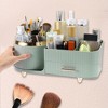 Unique Bargains 360° Rotating Makeup Organizer for Lotions Brushes - 3 of 4