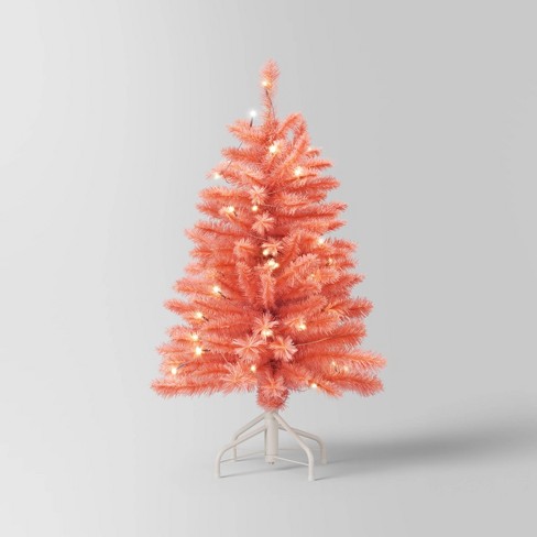 mini pink christmas tree target