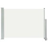 vidaXL Patio Retractable Side Awning 31.5"x118.1" Cream - 2 of 4