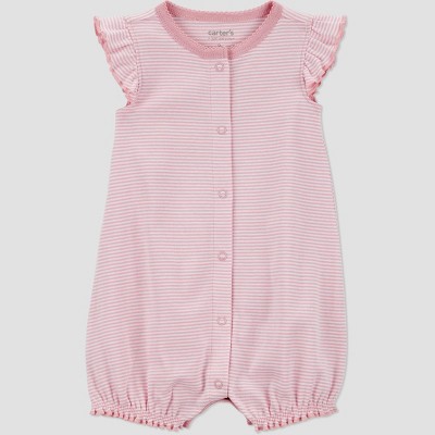 Carter's Just One You® Baby Girls' Ruffle Sleeve Romper