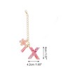 Unique Bargains Flower Letter Water Cup Pendant 1 Pc - 2 of 4